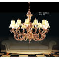 French Style Decorative Brass Chandelier Lighting (WD1128-12)